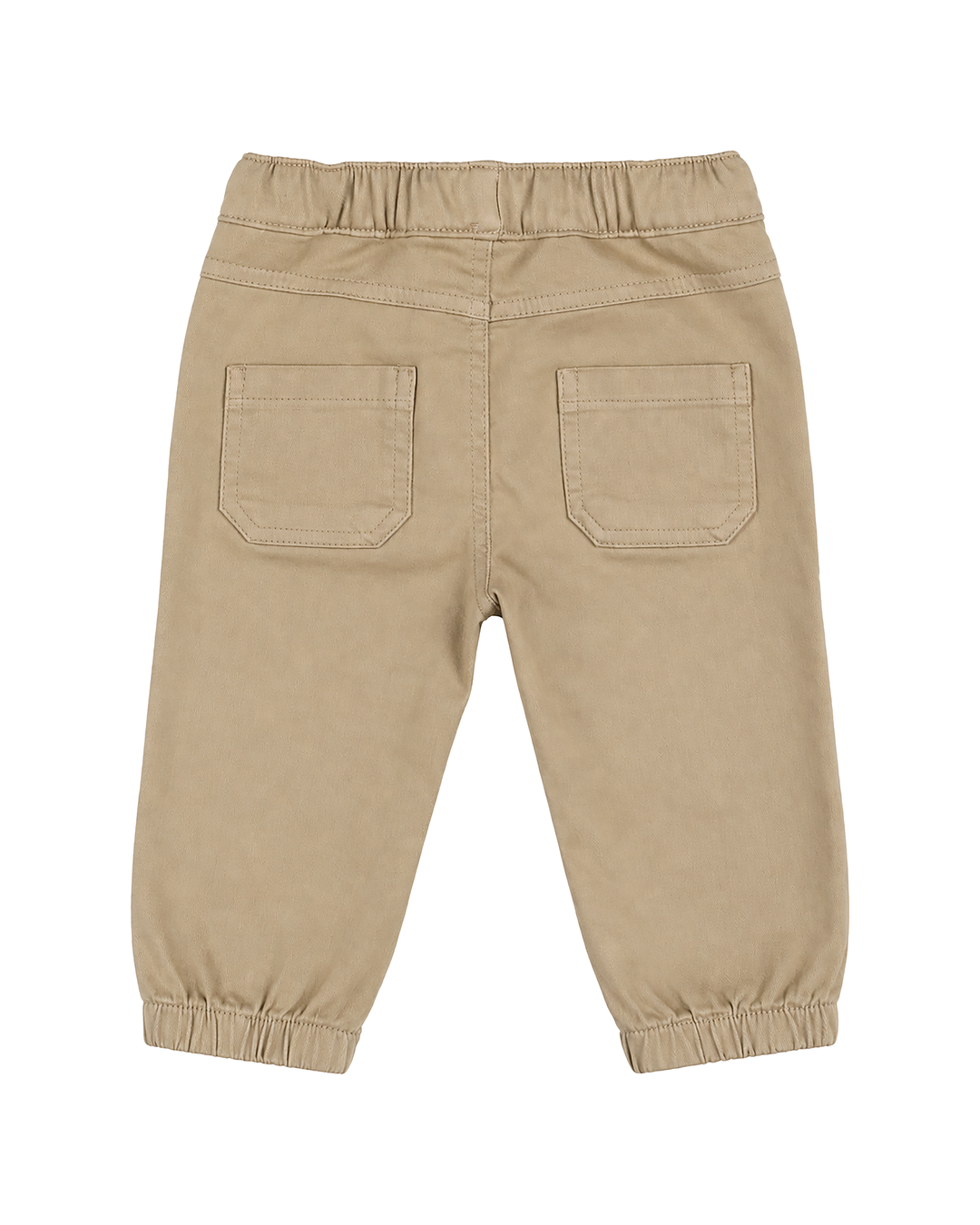 Boys Beige Chino Joggers