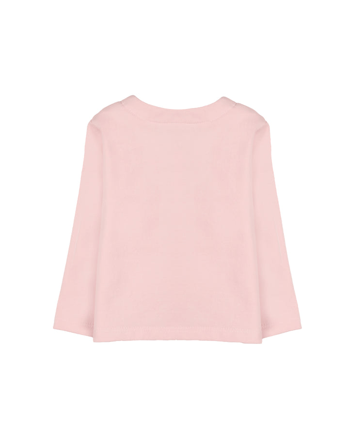 Girls Heart Button Cardigan
