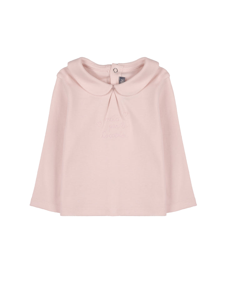 Girls Peter Pan Collar Top