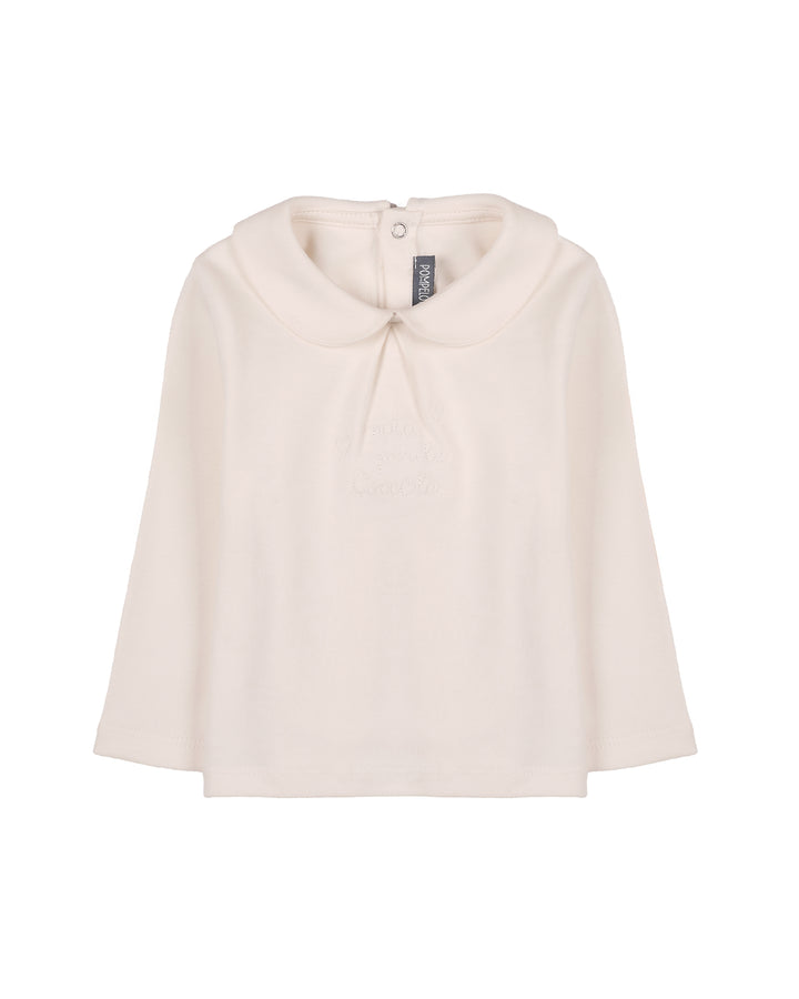 Girls Peter Pan Collar Top