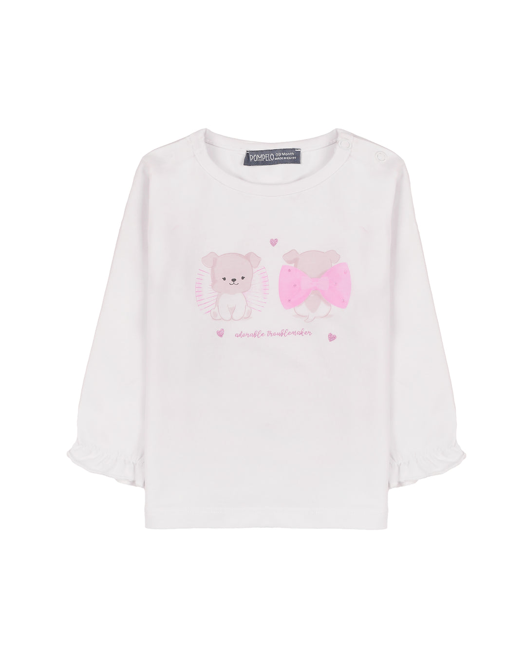 Girl Puppy Blouse