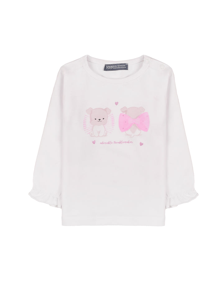 Girl Puppy Blouse