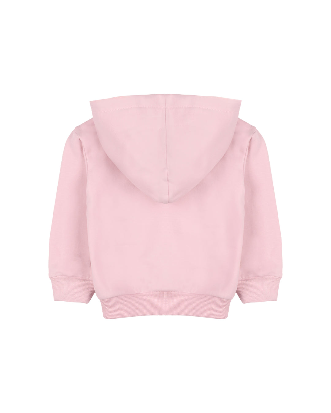 Soft Pink Zip-Up Hoodie for Kids