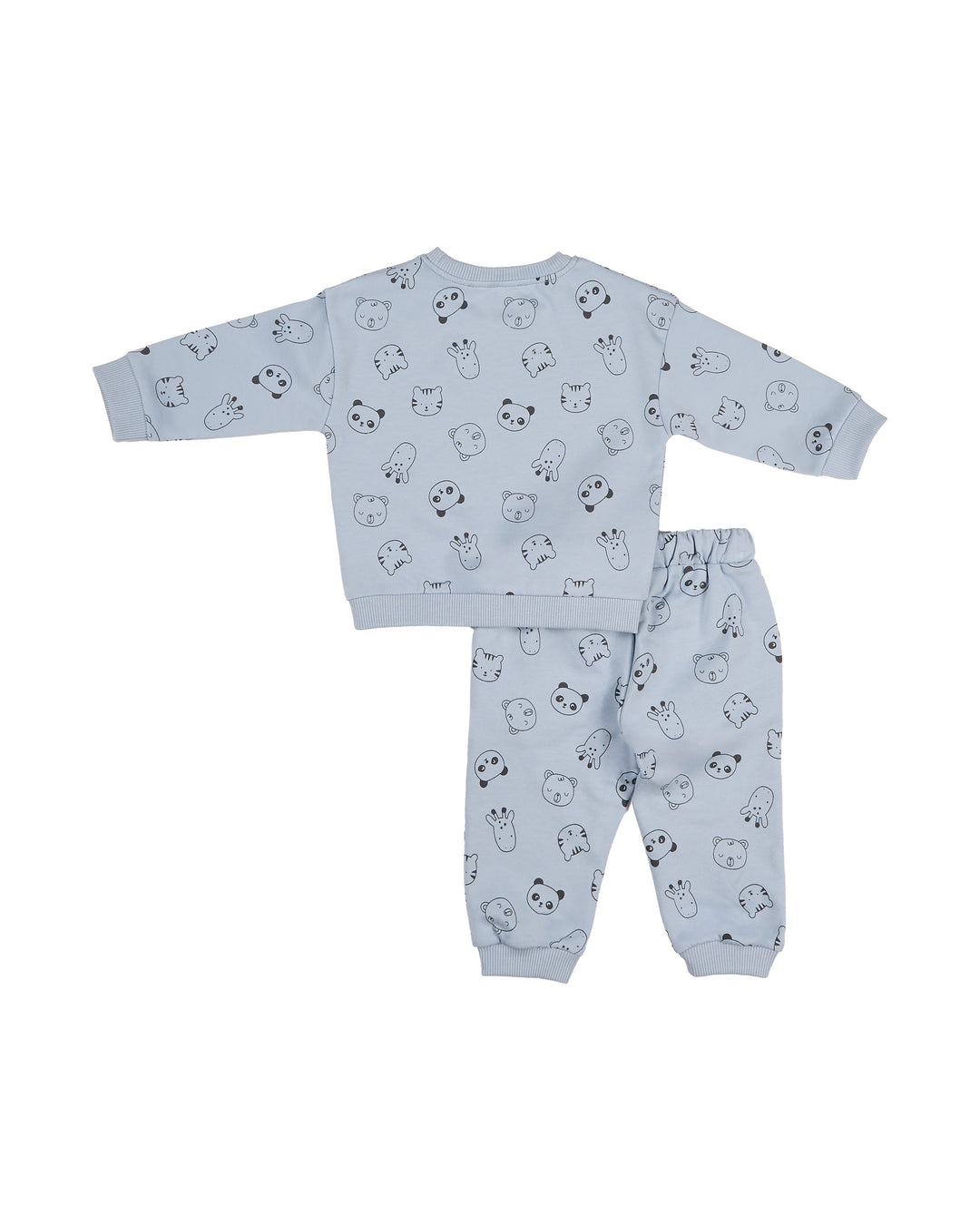 Baby Animal Print Sweatshirt and Joggers Set