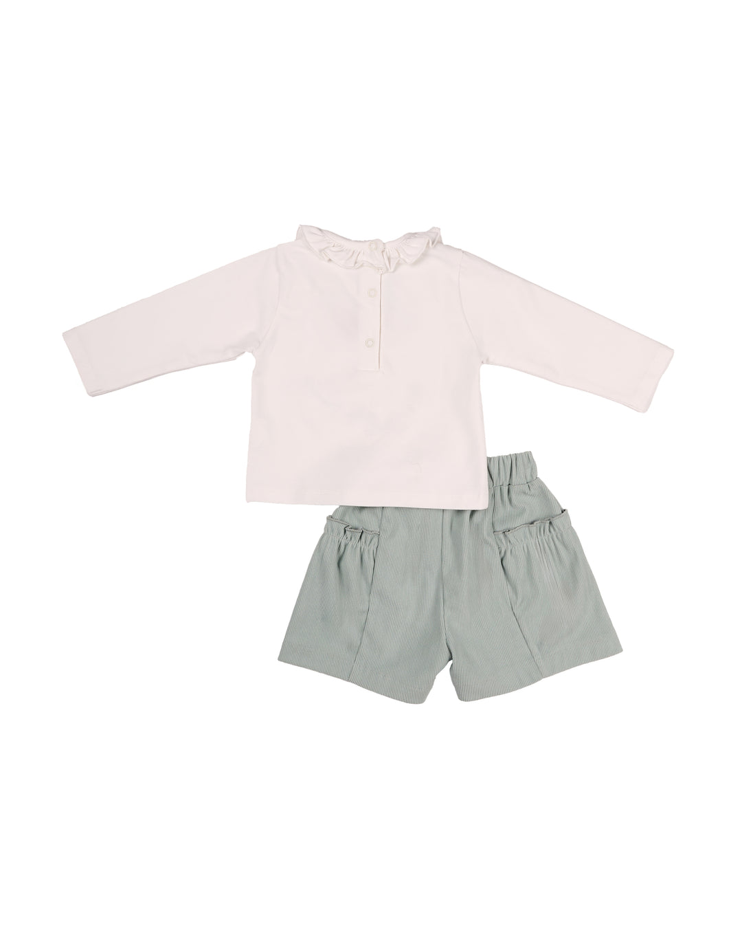 Girl Fox Graphic Top and Shorts Set