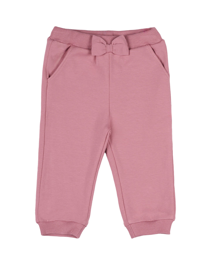 Girls Bow Joggers