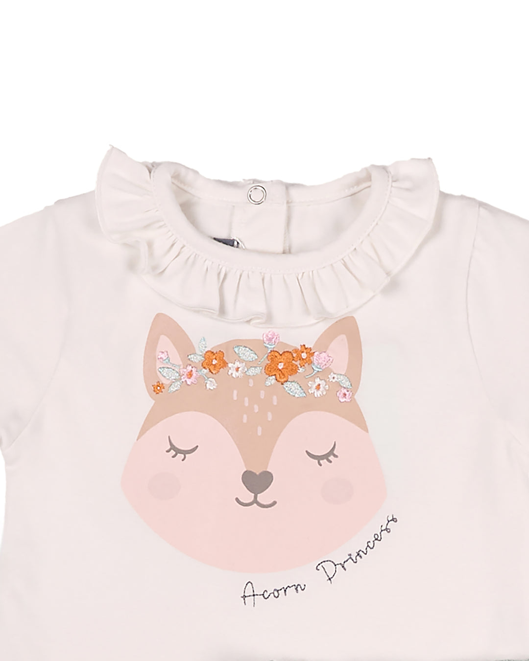 Girl Fox Graphic Top and Shorts Set