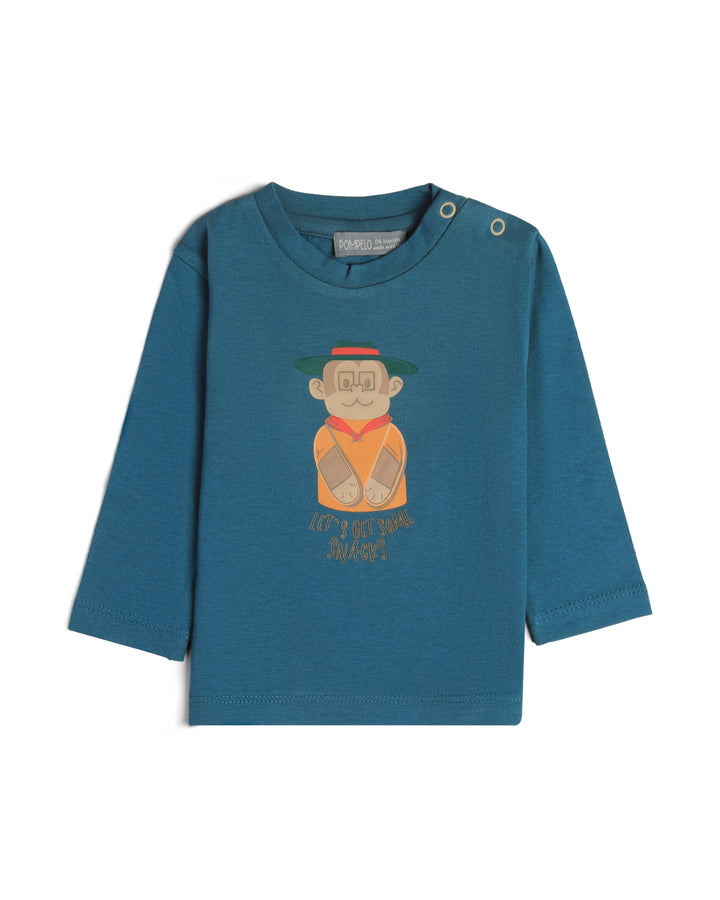 Graphic long sleeve t-shirt