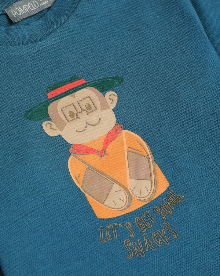 Graphic long sleeve t-shirt