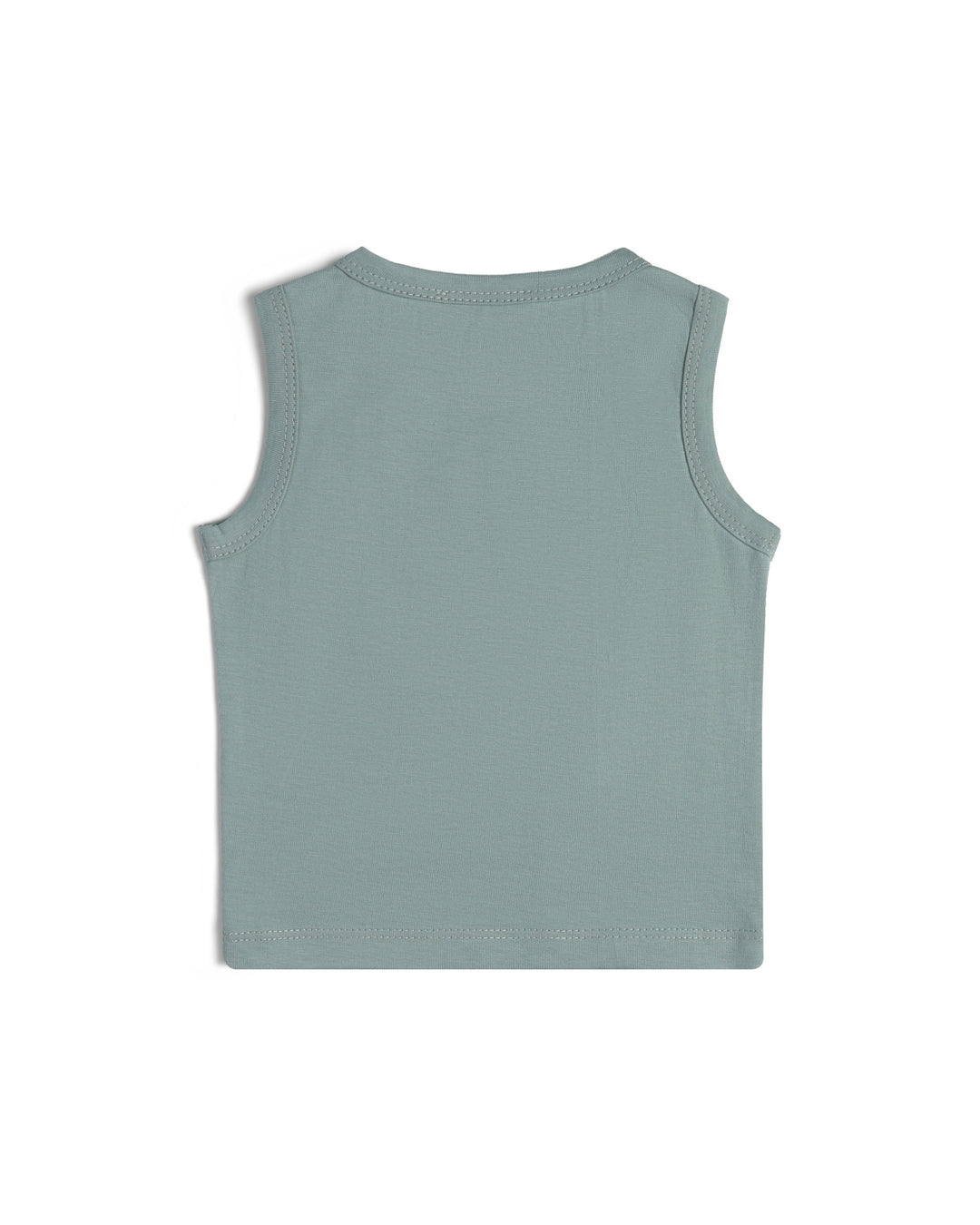Graphic sleeveless t-shirt