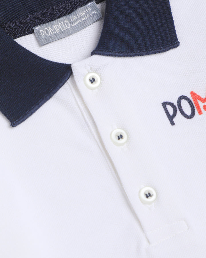Graphic poloshirt