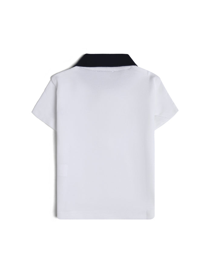 Graphic poloshirt