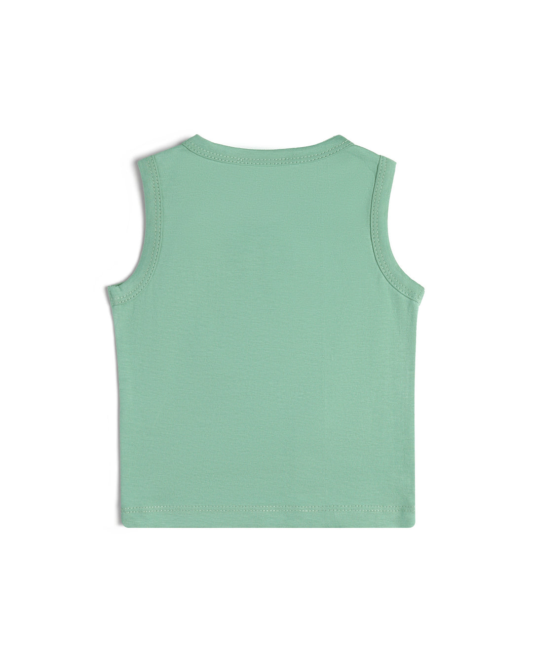 Graphic sleeveless t-shirt