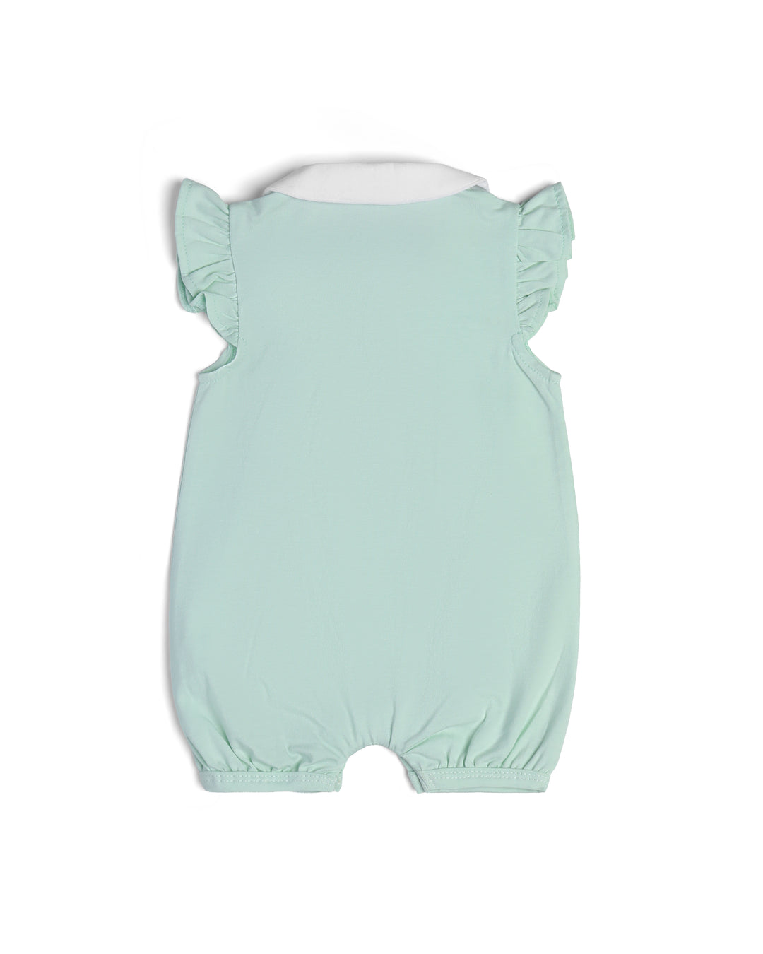 Graphic sleeveless playsuit bear print