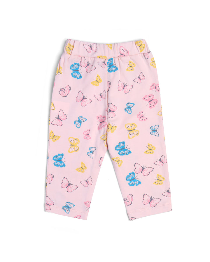 AOP legging print with butterfly