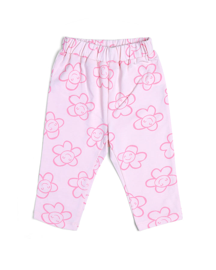 AOP legging print with flower