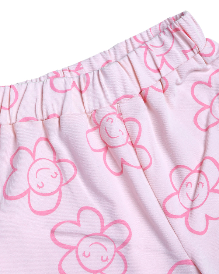 AOP legging print with flower