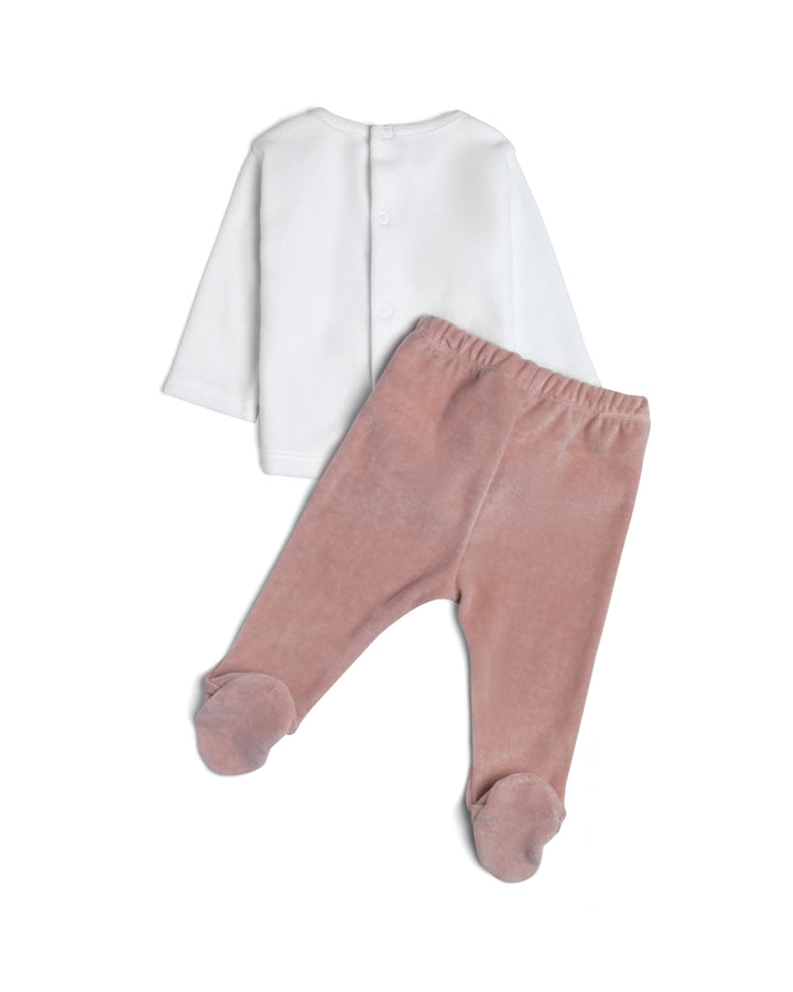 2PCS Pyjama Set Bunny And Bow