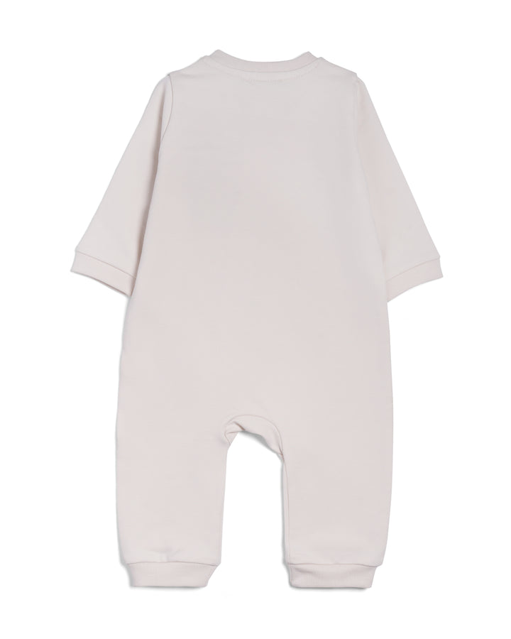 Graphic longsleeve full zip playsuit