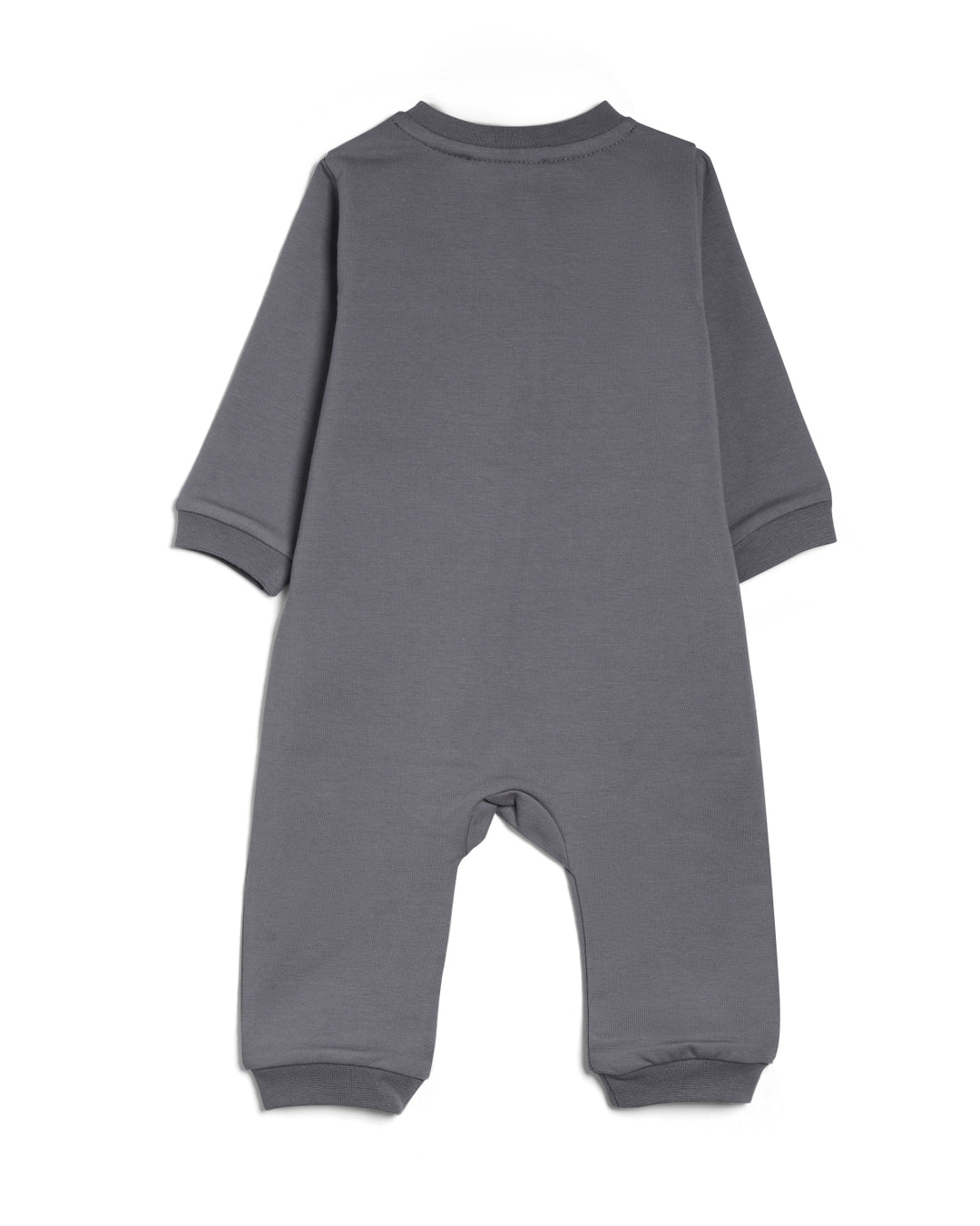 Graphic longsleeve full zip playsuit