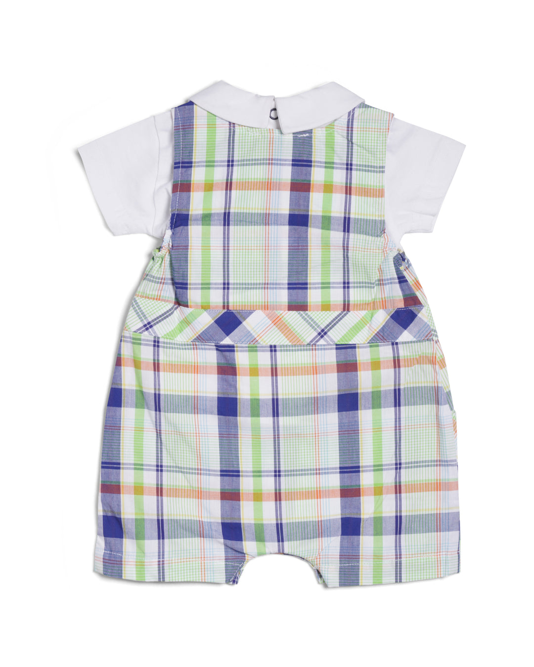 Checked romper