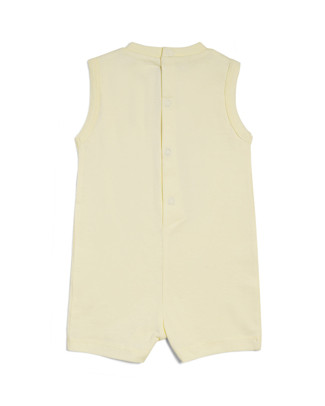 Graphic sleeveless playsuit