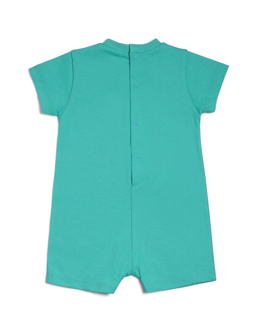 Graphic shortsleeve playsuit