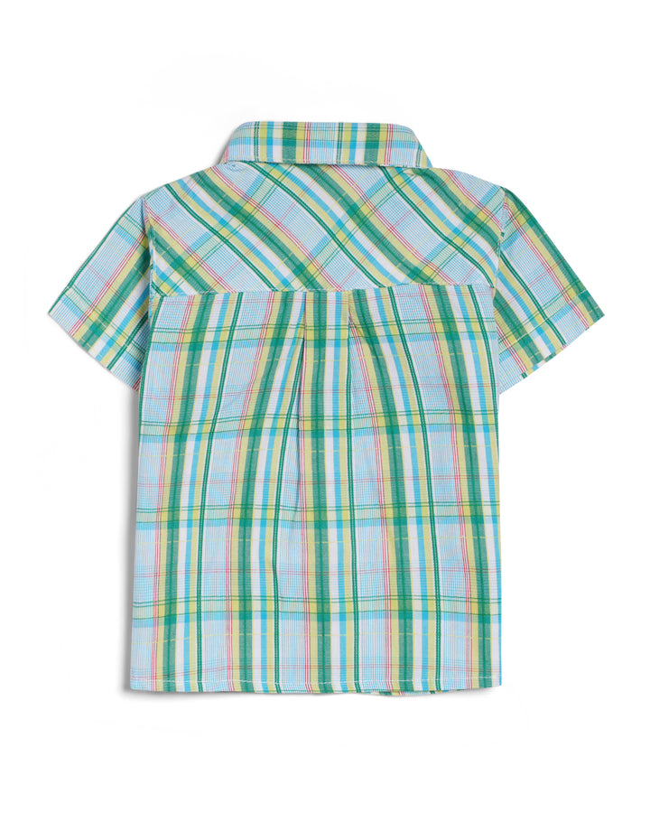 Shortsleeve checked shirt