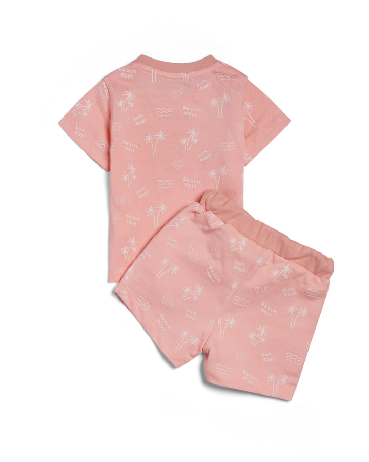 Graphic pyjama set