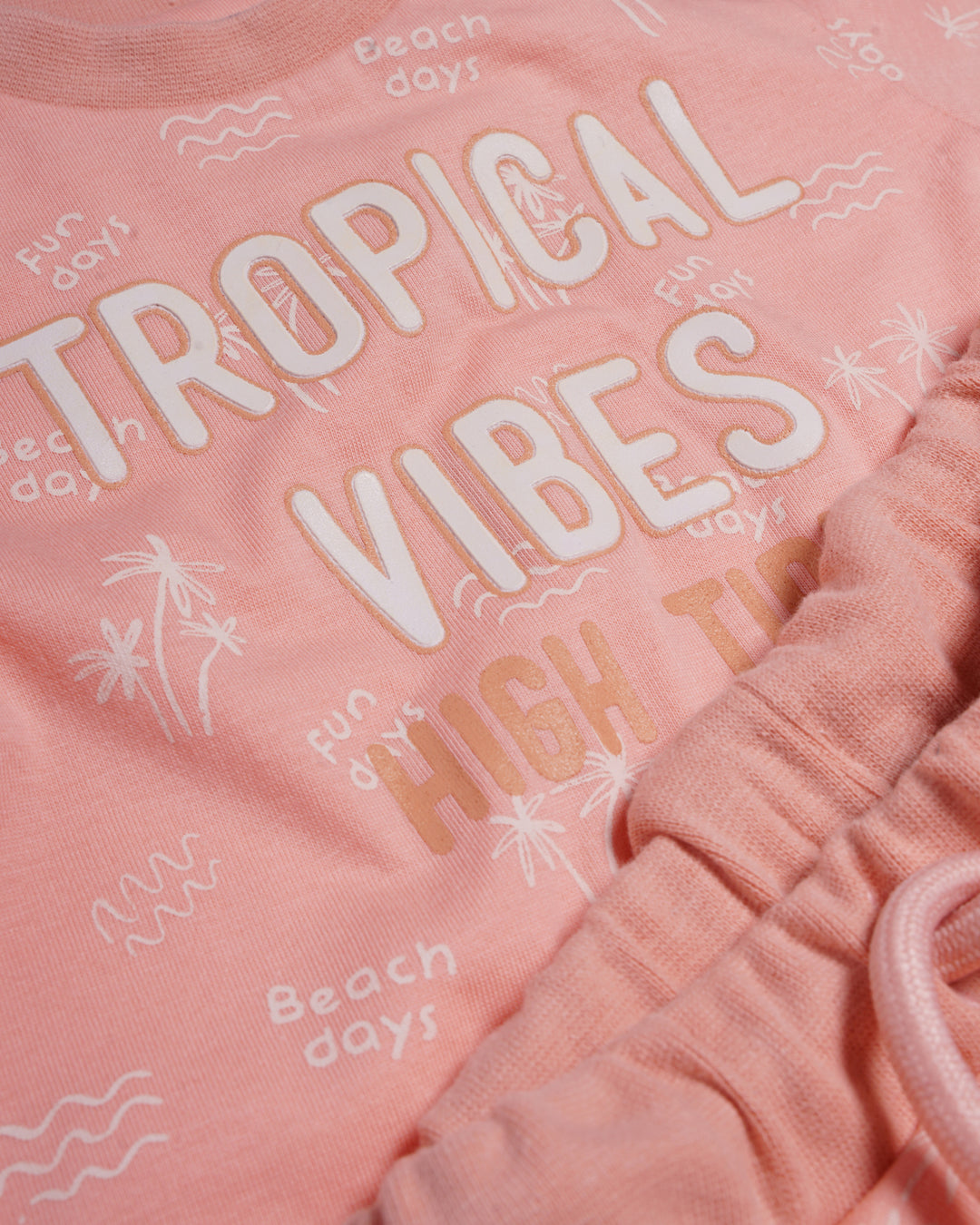 Graphic pyjama set