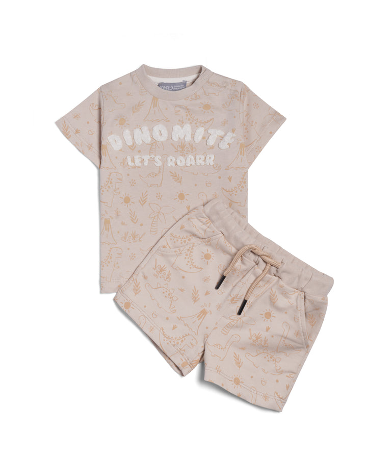 Graphic pyjama set