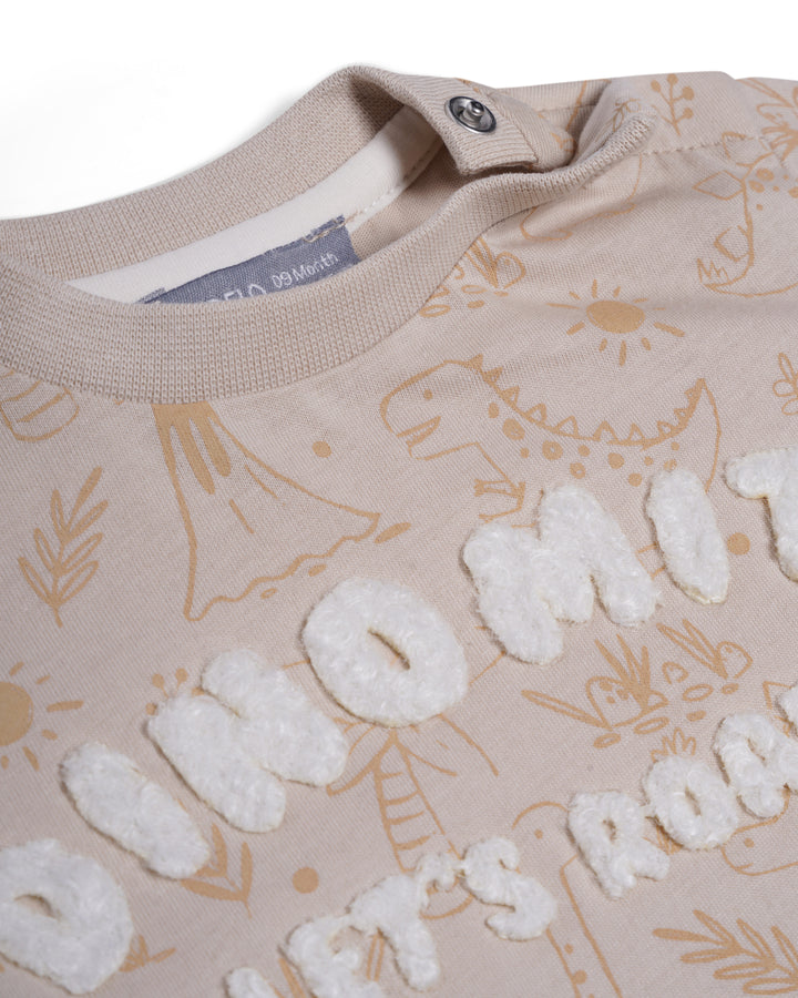 Graphic pyjama set