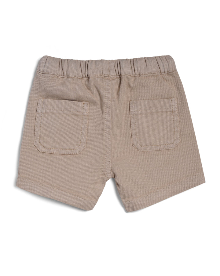 Pull on twill shorts