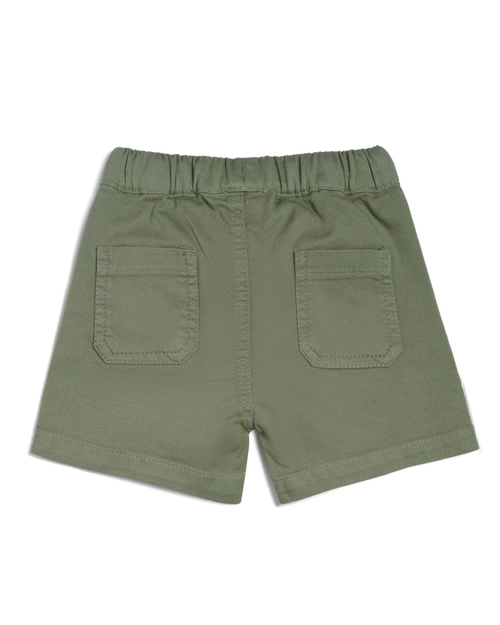 Pull on twill shorts