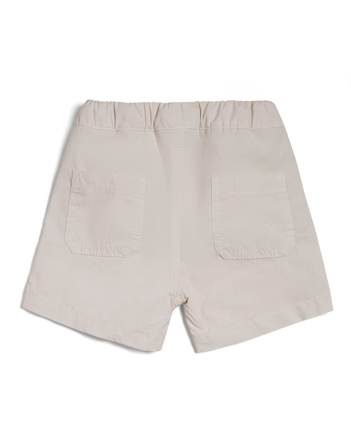 Pull on twill shorts