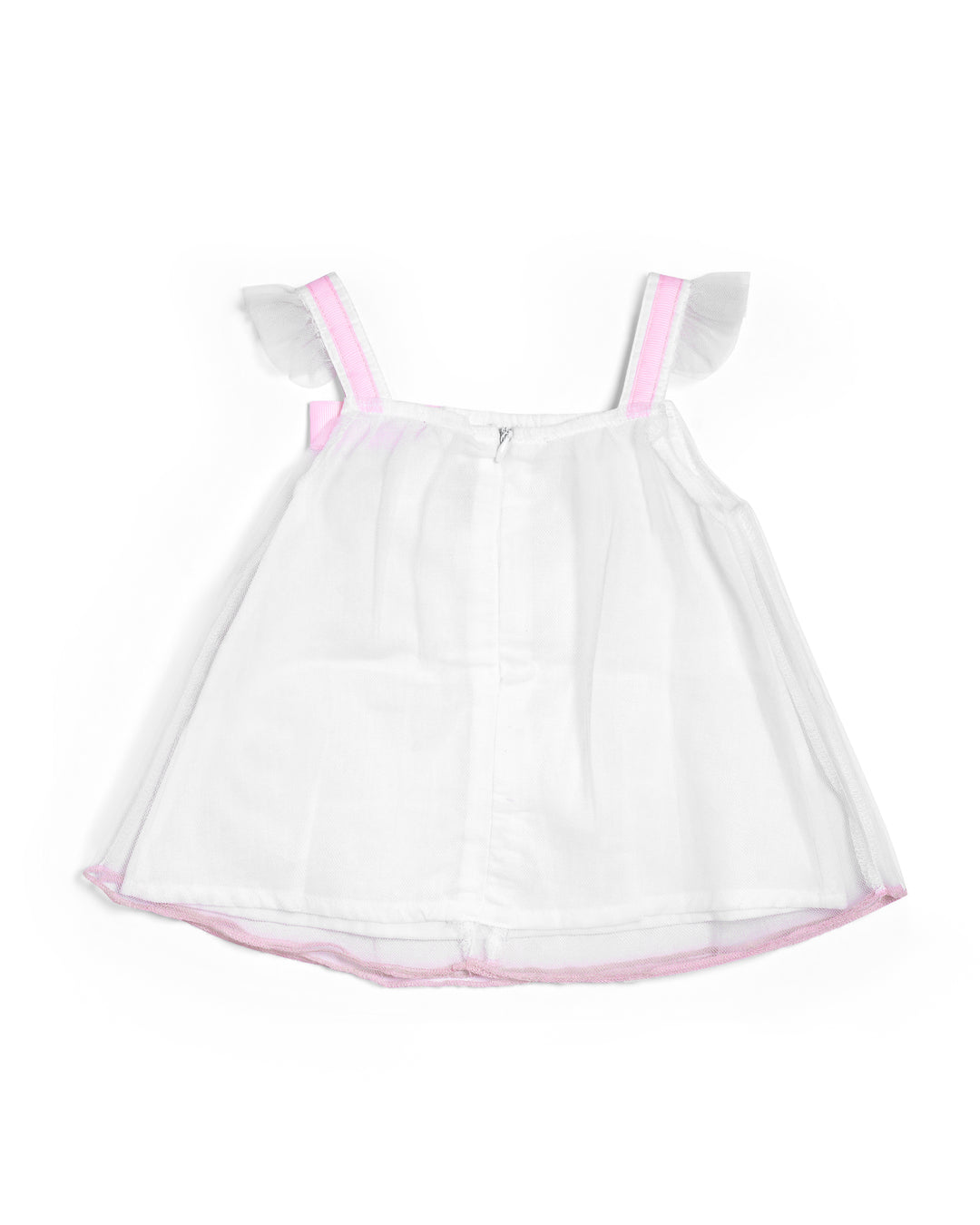 Blouse bow and ruffle