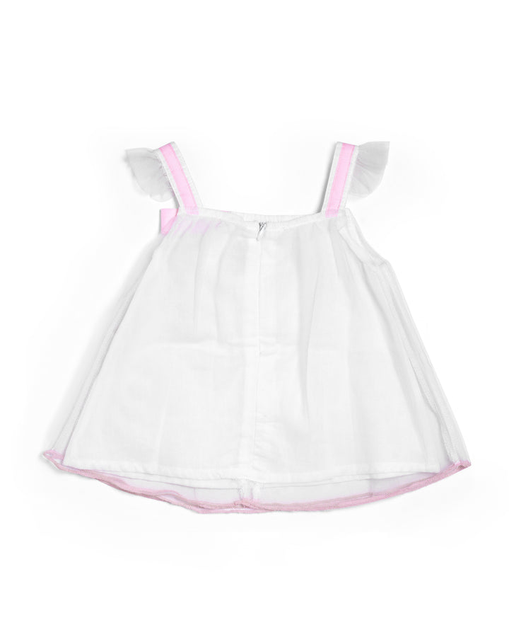 Blouse bow and ruffle