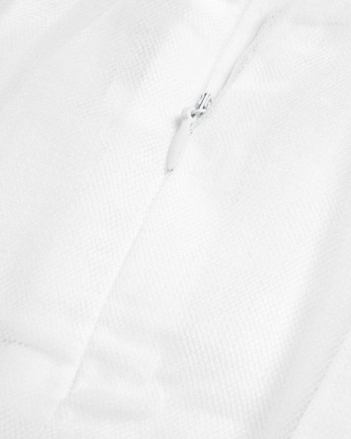 Blouse bow and ruffle