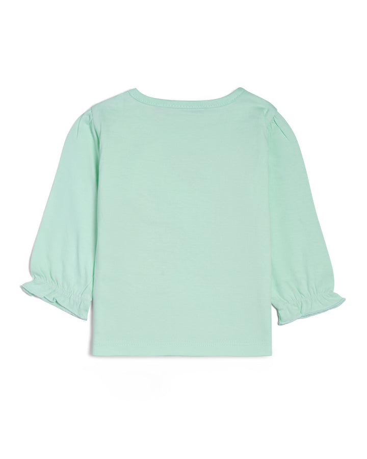 Graphic longsleeve t-shirt butterfly and heart