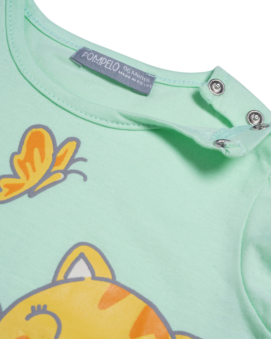 Graphic longsleeve t-shirt butterfly and heart