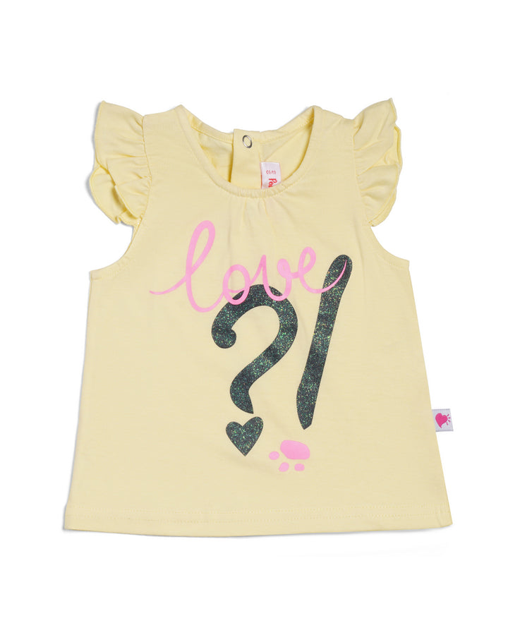 Graphic shortsleeve t-shirt heart and paw shape