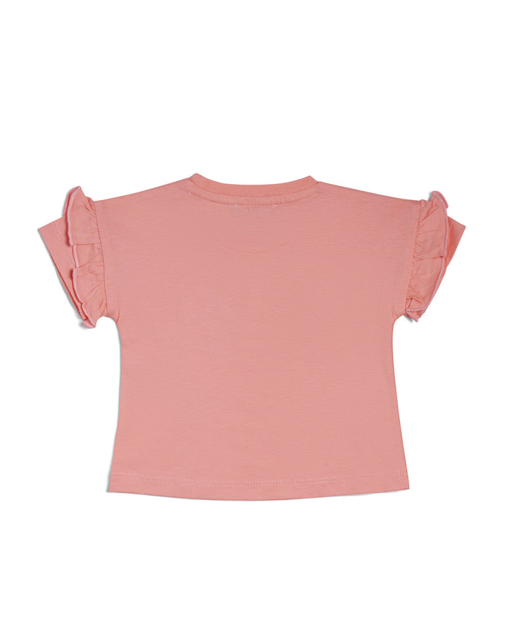 Graphic shortsleeve t-shirt floral pattern