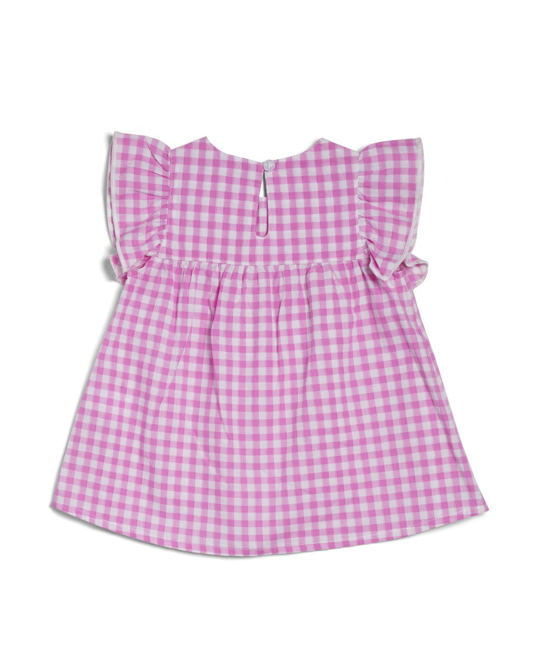Dress ruffle sleeves