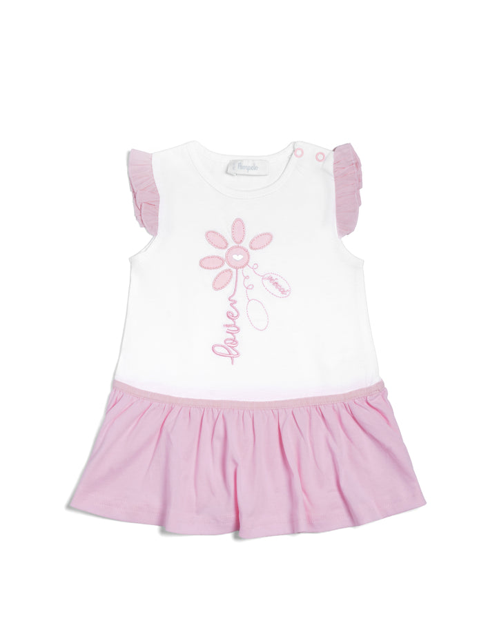 Dress flower applique