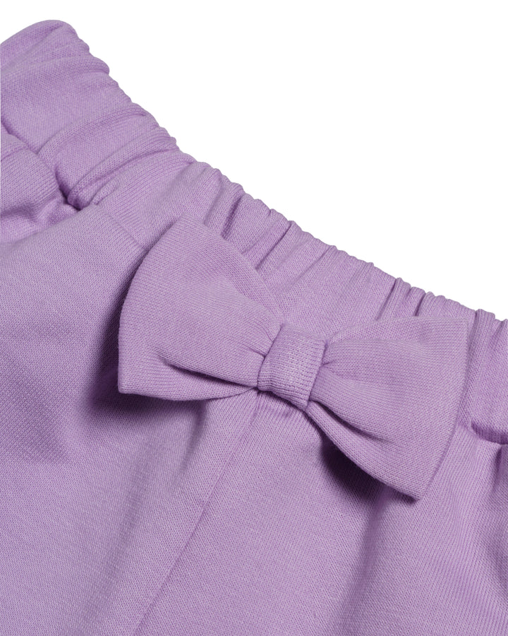 Shorts ruffle pocket detail