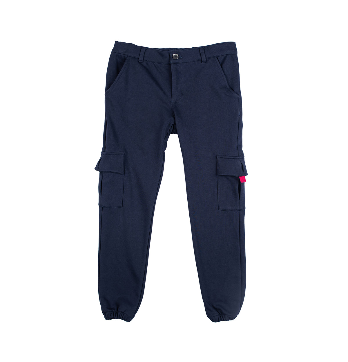 Boy cargo comfy navy pants