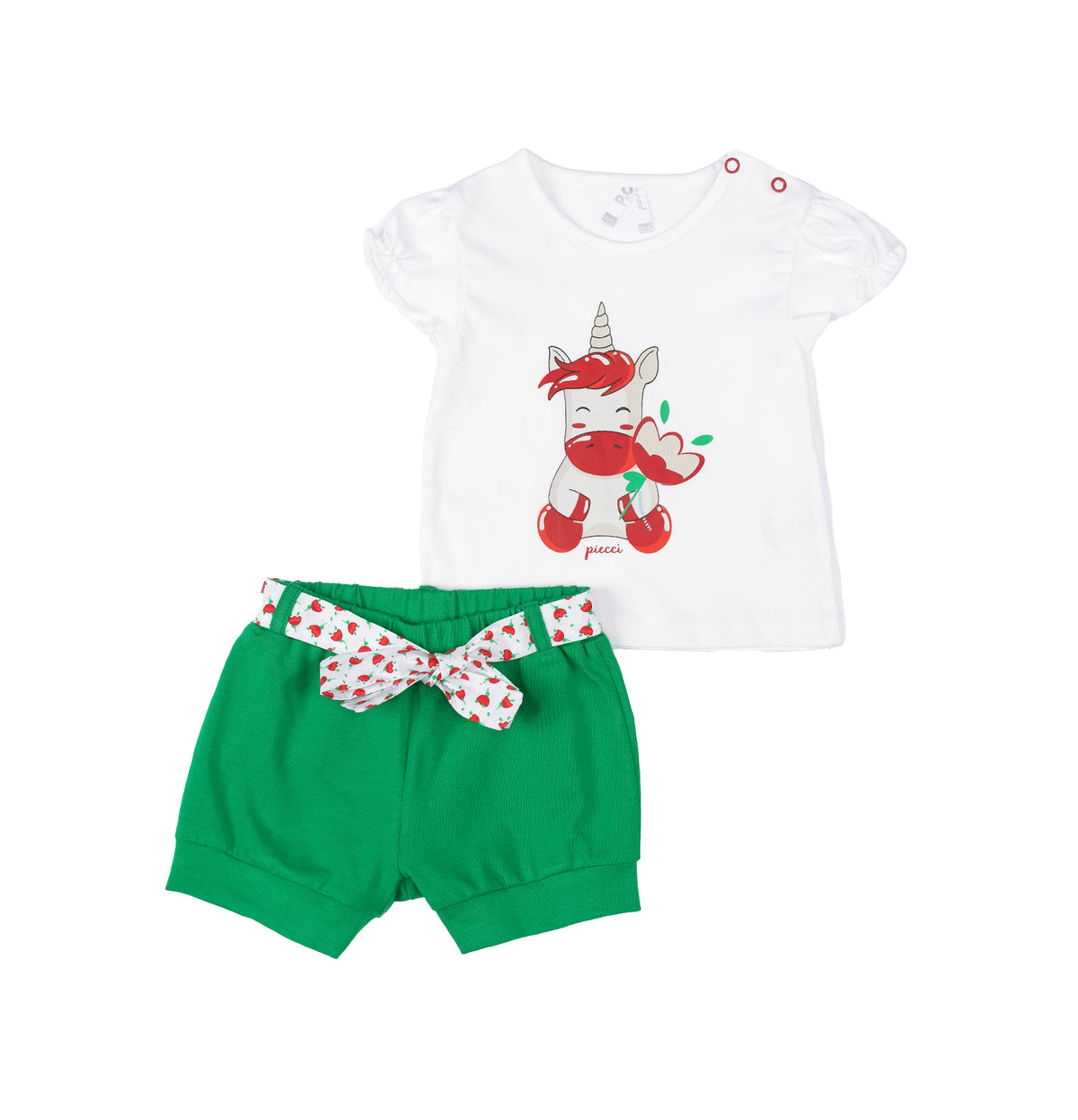 Baby girl summer cute set by Pompelo